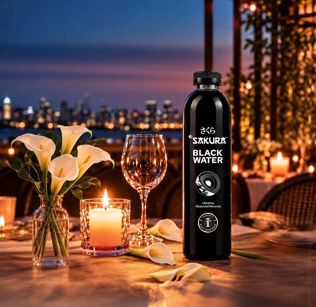 Sakura Alkaline Black Water