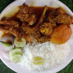 Beef Bhuna With Rice