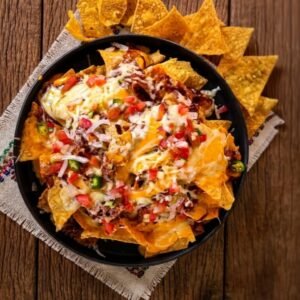 Cheesy Beef Nachos