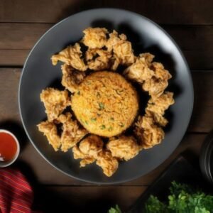Rice Bowl With Crispy Chicken