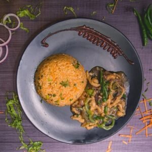 Rice Bowl With Chicken Steak