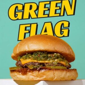 Green Flag Beef Burger