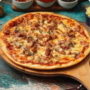 BBQ Mushroom Pizza