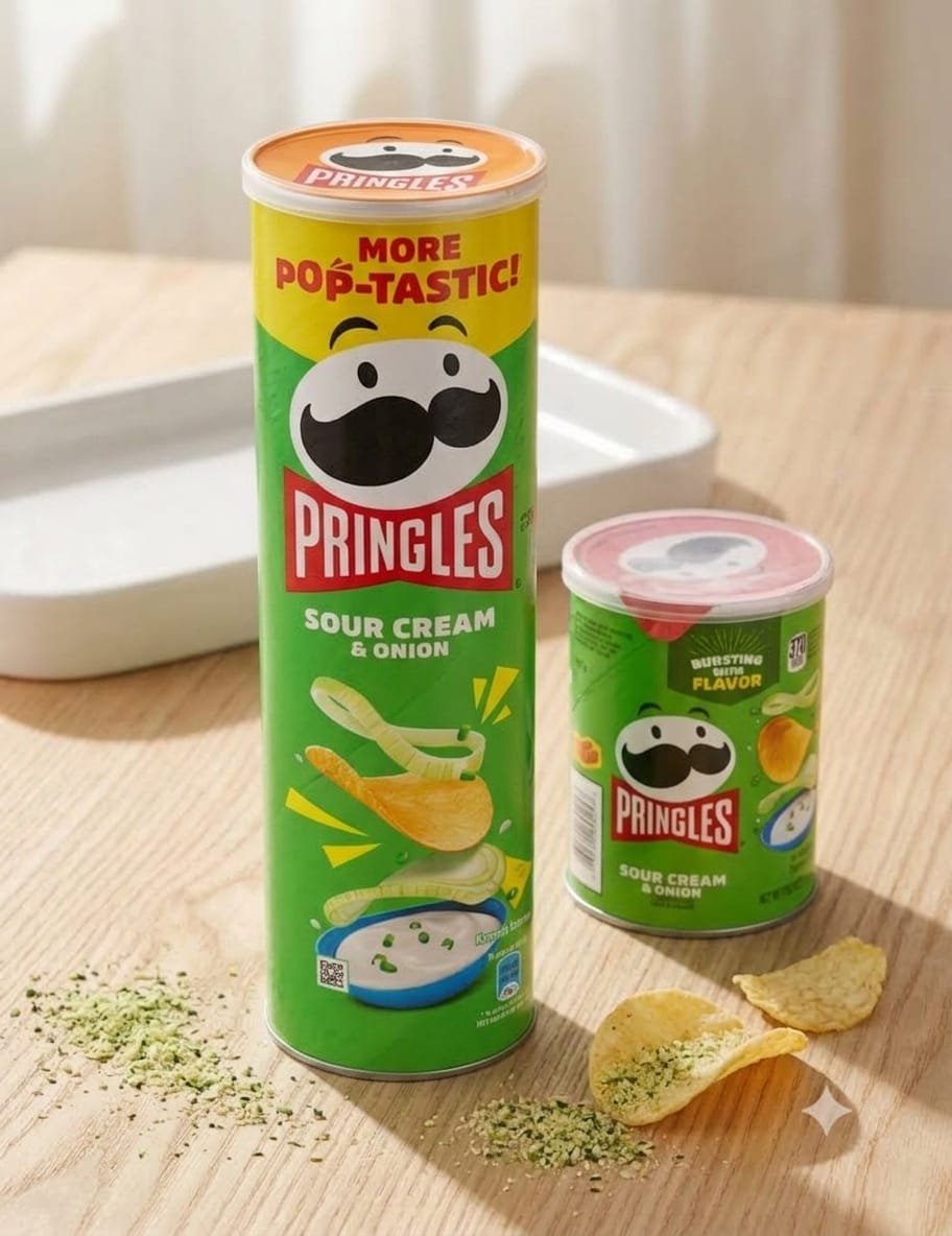 Pringles Sour Cream & Onion Chips